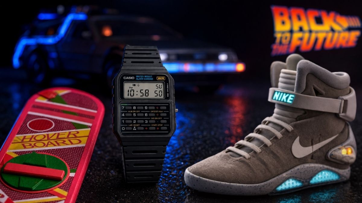 Relogio Casio CA-53W usado no filme De Volta para o Futuro